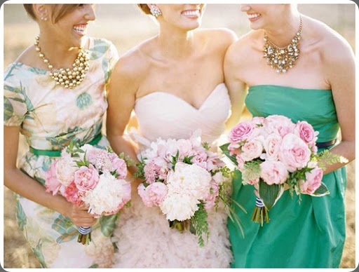 5OakandtheOwl_Pink Bridal Bouquets