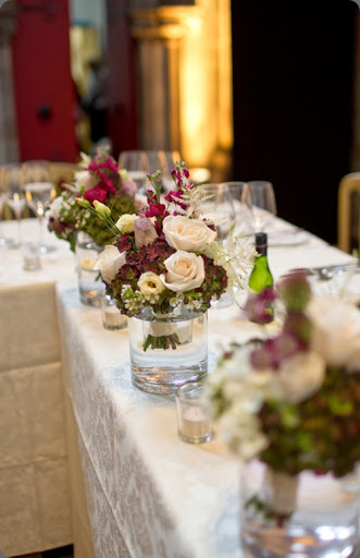 bouquet centerpieces