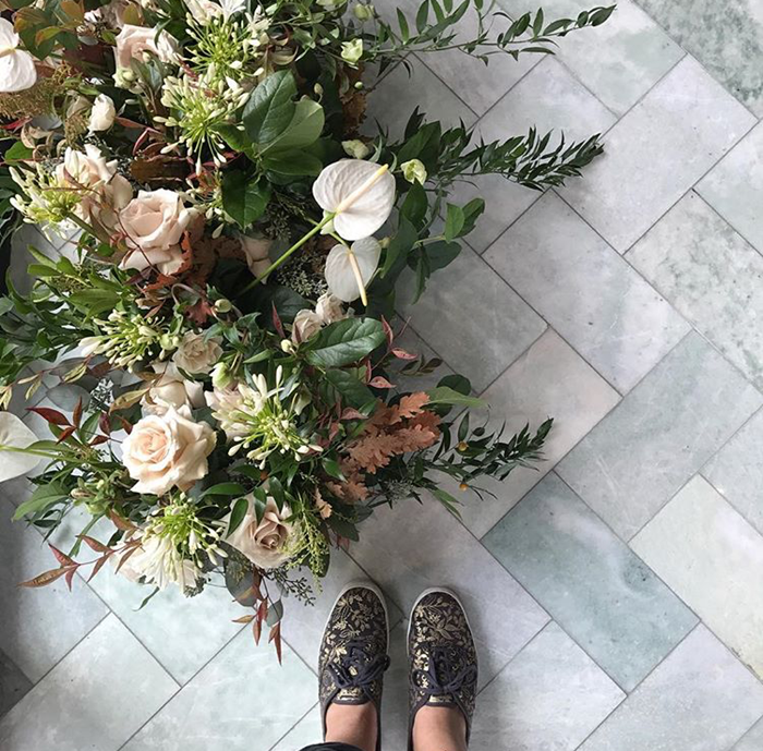 Flowers + Shoes - Botanical Brouhaha
